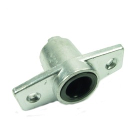MOTIVEX Socket made of aluminium investment cast for inlet open bottom