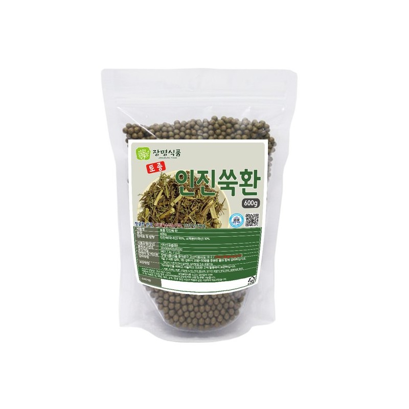 Jangmyeong Sikpum 토종 인진쑥환 600g 사철쑥환 Native Mugwort Pill 600g