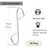 ACONDE S-Hook, S-Shaped Meat Hook, for Hanging Meat Hooks from