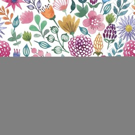 IHR Ideal Home Range Cocktail Napkins Disposable 3-Ply Paper Party Napkin Pack, 5" x 5", Spring Medley, 20-Count