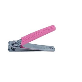 Brushman Nail Cutter Nail Clipper Sharp Fingernail Clippers Toenail Clippers Stainless Steel Sturdy Nail Trimmer for Men and Women (Big Pink)