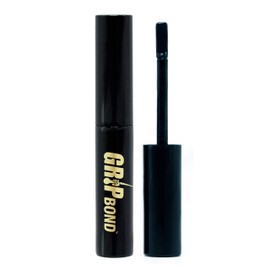 EBIN NEW YORK Grip Bond Eyelash Glue Silicone Black 0.18 oz | Fast Dry Lash Glue Dries Dark | Extra Strong Hold Smudge Resistant Latex Free for Sensitive Eyes