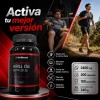 Krill Oil Y Astaxantina 2000 Mg Suplemento 200 Cápsulas