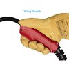[COMFOFLEX] Weldas Premium Long Gauntlet General Purpose Welding Gloves, 10-2000L-18,
