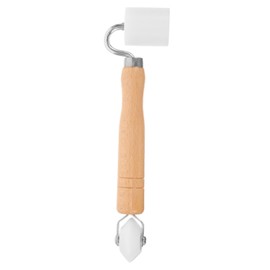 LALAFINA Wallpaper Seam Roller Tool with Handle Lightweight and Sturdy Design for Smoothing and Wrinkle Prevention Versatile Wallpapering Roller for Efficient Application and Easy