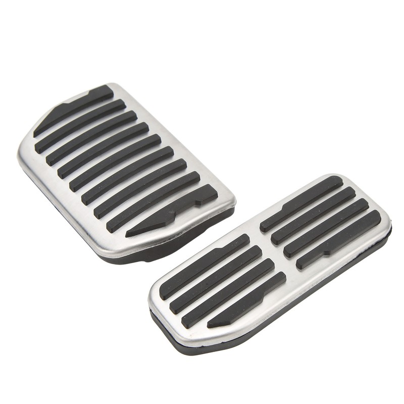2pcs Car Accelerator Gas Brake Pedal Foot Rest Plate Cover