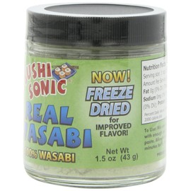 Sushi Sonic 100% Real Powdered Wasabi, 1.5-Ounce Jars (Pack of 3)