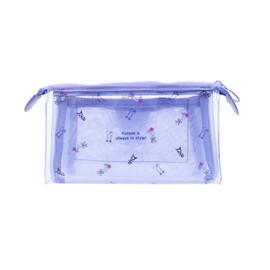 Sunstar Stationery S2332701 Sanrio Character Pouch, Clear, Mitte, Kromi