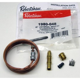 Robertshaw (Invensys) 1980 Snap-Fit Thermocouples
