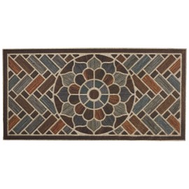 Mohawk Home Ornamental Grain Entryway Door Mat, 2'x4', Multi