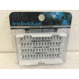 Ardell Lot of 10 Ardell Duralash Individual Eyelashes Knot Free Naturals Medium black