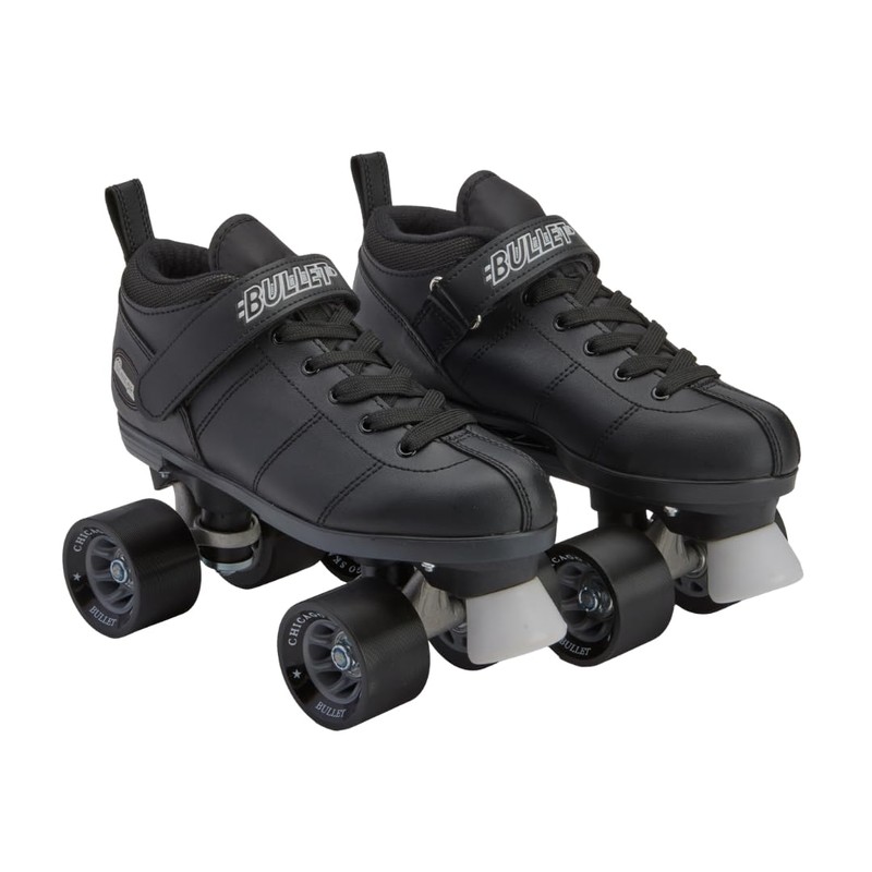 Chicago Skates Bullet Speed Quad Roller Skates – Durable, Top