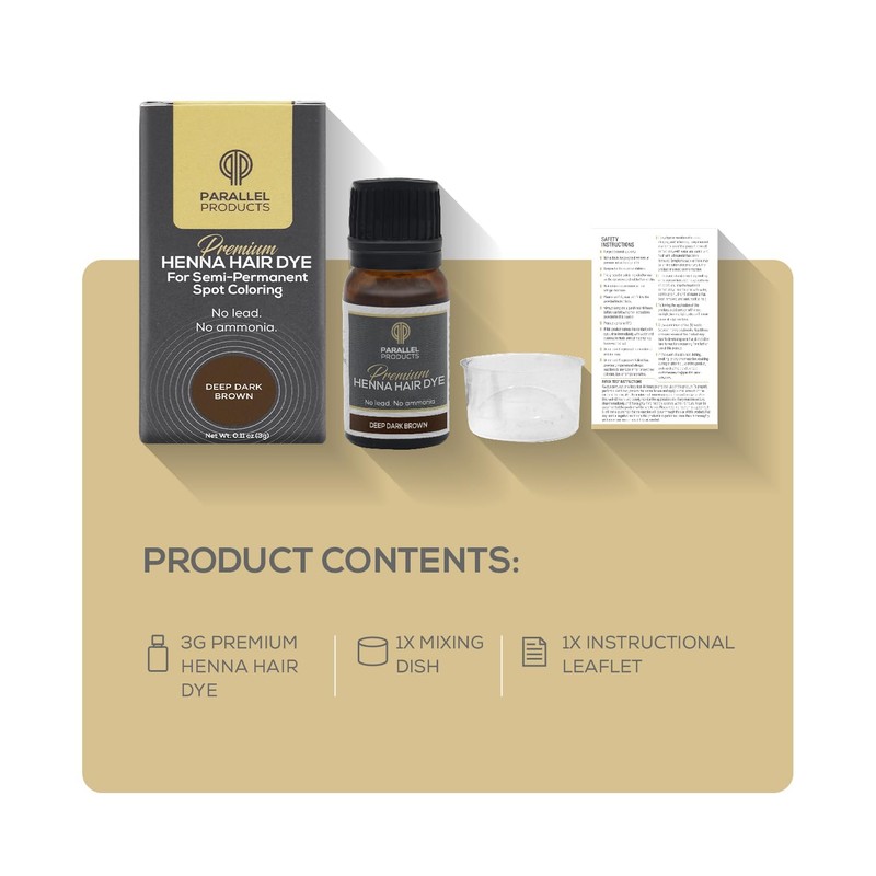 Parallel Products Spot Color Henna Kit - Henna Hair Dye
