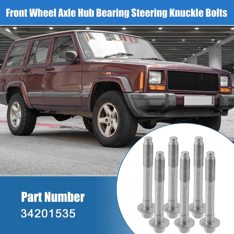 QUARKZMAN Wheel Hub Bearing Fixing Screws for Jeep Cherokee Wrangler