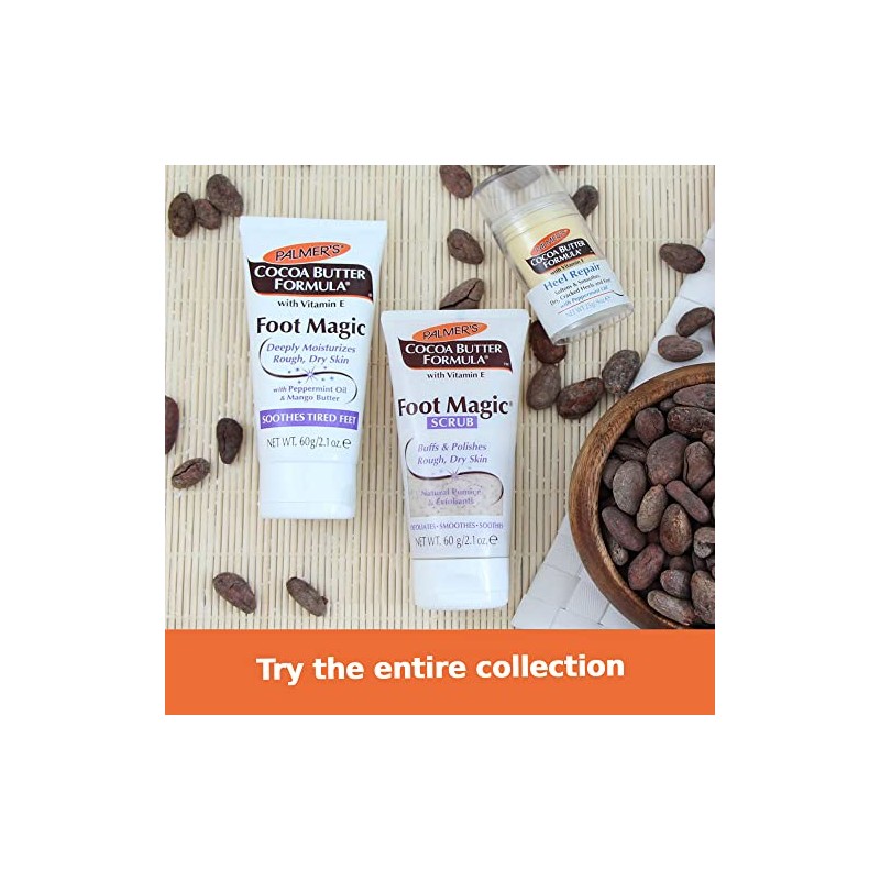 Palmer's Cocoa Butter Formula Foot Magic Scrub – Exfoliante para