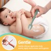 Baby Diaper Cream Spatula, 4Pack Silicone Butt Spatula Baby Paste