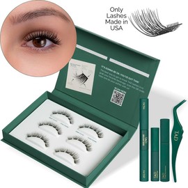 TAD Beauty The Lash Intro Kit - DIY 3D Printed Lash Clusters for Beginners - Includes 3 Pairs of Lashes Tools & Products for Easy Application & Removal - Made in USA:_Dream_Mini