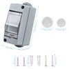 Luabue Surface-Mounted Fuse Box IP65 Waterproof Distribution Box Surface-Mounted for