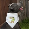 GRAPHICS & MORE Slug Life Funny Humor Dog Pet Bandana