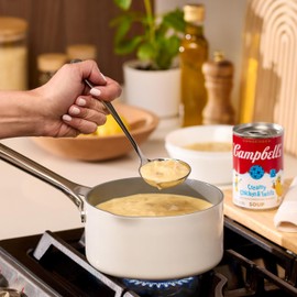 Campbell’s Condensed Kids Creamy Chicken and Twists Soup, 10.5 oz Can (12 Pack)