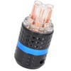 Monosaudio E103/F103 Power Plug Transparent Pure Copper Power Plug Audio