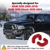 TECHPICCO Tow Hook Covers for RAM 1500 Classic 2009-2026 Warlock