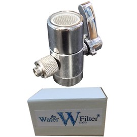 Replacement Diverter Valve 1/2 inch Female Thread Kitchen Sink Water Faucet Tap for Countertop water Filter (Fits 3/8 OD Tubing) The Water Fliter Men