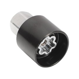 Wjelet Anti Theft Car Locking Wheel Nut Key 198 or V Replacement Security Master for Vauxhall Corsa Opel Vectra Merivia Zafir Saab GM Adam, Black