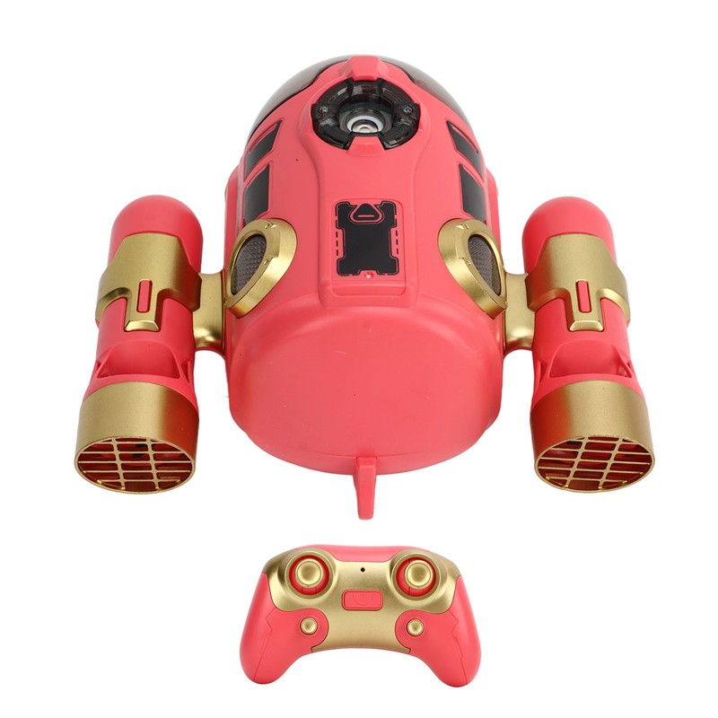 Remote Control Motorboat with 500mah Battery Submarine Spray Gasboat for