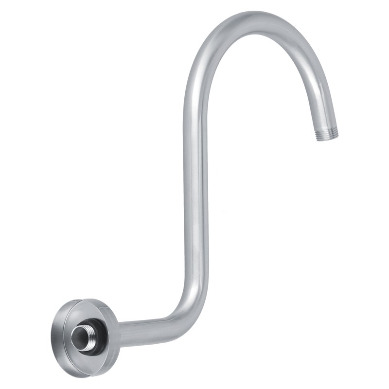 Shower Arm S Shape Gooseneck Stainless Steel Shower Head Extension