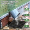 16x16 Cast Iron Drain Grate,B125 Square Outdoor Metal Grate for