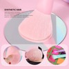 Docolor 17-Piece Makeup Brush Set, Pink Make-Up Brush Set, Includes