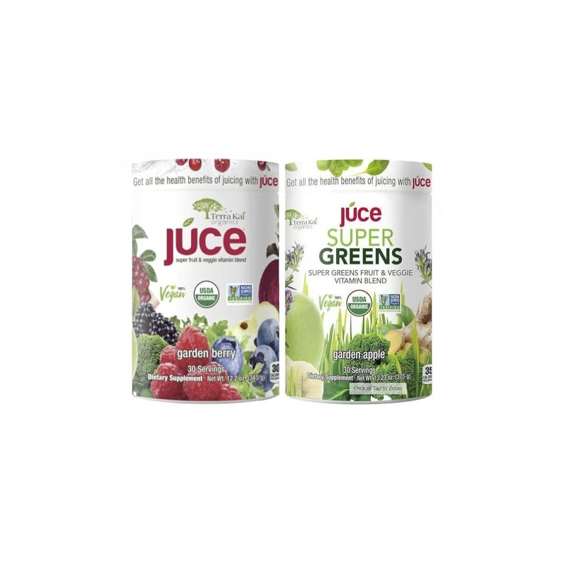 Terra-Kai Organics Juce Super Fruit and Veggie Blend Drink, Garden