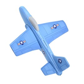 Aeromax Aerobatic Foam Flyer. Safe and soft for indoor & outdoor use. Soars underwater too!, Blue or Yellow (Colors may vary)