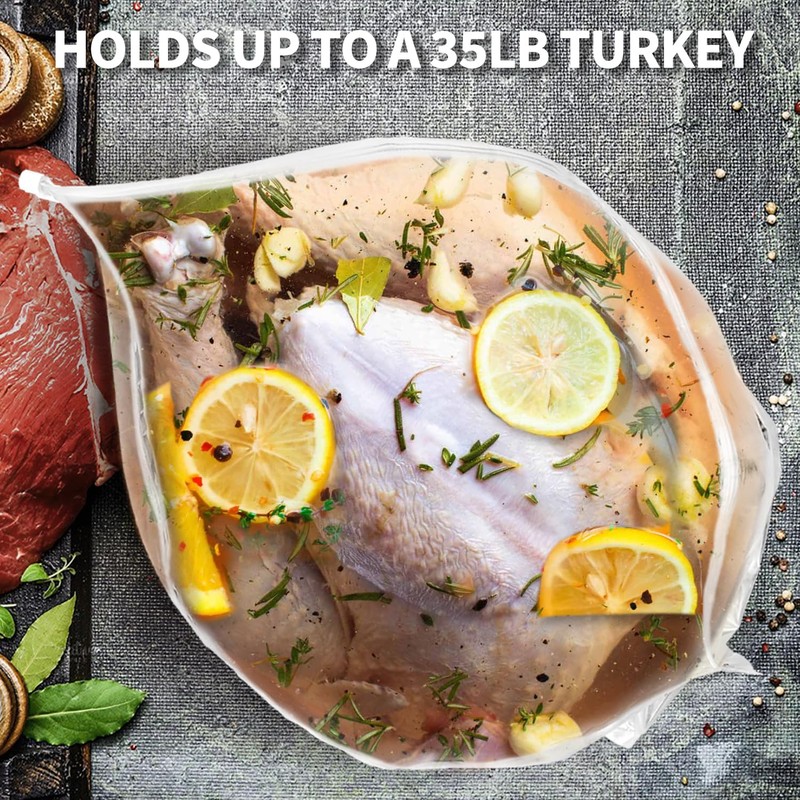 QPMR Turkey Brining Bags Set of 2 - Extra Large