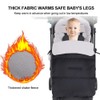 Stroller Sleeping Bag Universal Baby Stroller Footmuff Windproof Waterproof Winter