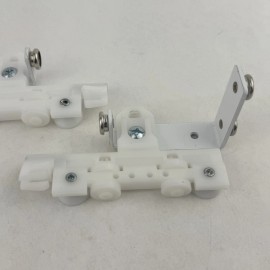 Kirsch Ripplefold Master Carrier Set Left and Right for Curtain Track System