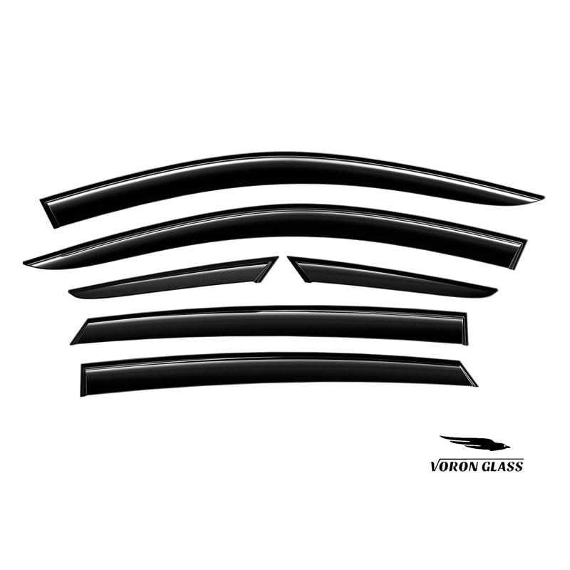 Voron Glass Tape-on Extra Durable Rain Guards for Honda Accord