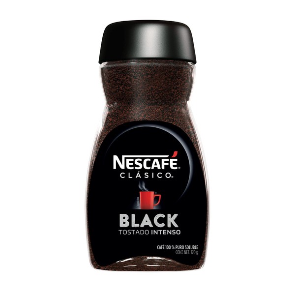 Nescafé Clásico Black Café Soluble Frasco 170g