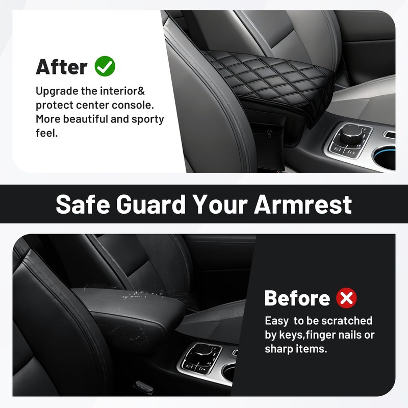 Autorder Center Console Cover for 2011-2019 2020 2021 Jeep Grand