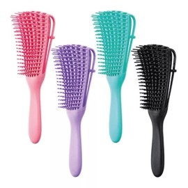 cepillos mx Cepillo Flexible Para Cabello Rizado Variedad De Colores