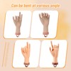 FU SHEN Practice Hand Kit for Acrylic Nails,Flexible Moveable Fake