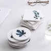 YHOMBES Coasters Stylish Absorbent Coaster Back, Cork Absorbent, High Absorbency,