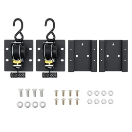 Dattumar Retractable Ratchet Strap Compatible with 2022-2025 Nissan Frontier 2PCS Retracting Straps Auto Retract Securing Strap Tie Down System for 2024 Frontier Accessories