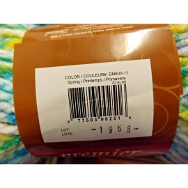 Premier Yarns Lot Of 2 Skeins Premier Yarns- Serenity Chunky Yarn - Spring