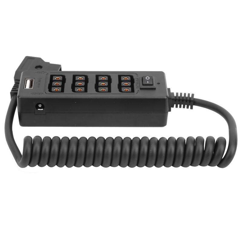 DTAP Male Port to 4 DTAP and 2 DC Female