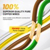Oyviny 4 Pin 5 Wire Trailer Wiring Harness 18 Inches,