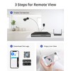 SANNCE 8-Channel 1080P Lite Wired Home Surveillance Security Camera System