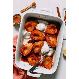 Baked Pear and Cinnamon Fragrance Oil 8 OZ Bottle Premium Grade for Candle and Soap Making by Midway Mercantile