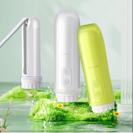 WeWi HLTH Mother's Day Gifts Portable Cleaner - Small and Convenient Design for a Healthy Life, Reduces Toilet Paper Usage by 50%, Hygienic and Convenient Cleaning Tool Spray Household - Color: purple